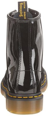 Dr-Martens-1460-Bottes-Femme-Jaune-Vernis-0-0