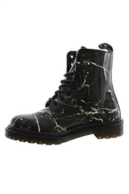 Dr. Martens Pascal Mrbl Black Patent Marble 21442071, Boots Dr. Martens Pascal Mrbl Black Patent Marble 21442071, Boots 10