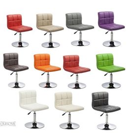 Duhome-633-Lot-de-2-chaises-de-cuisine-rglables-en-hauteur-avec-revtement-en-cuir-synthtique-Crme-0-3