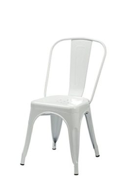 Duhome-669-BLANC-1x-chaise-de-salle–manger-en-fer-mtal-empilable-0