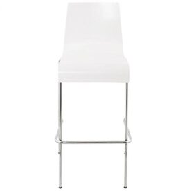 KoKoon-BS00240WH-Cobe-Tabouret-de-Bar-Mtal-Blanc-51-x-52-x-103-cm-0-0