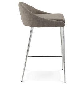 KoKoon BS01180GR TALON Tabouret Tissu Gris 47 x 51 x 81 cm KoKoon BS01180GR TALON Tabouret Tissu Gris 47 x 51 x 81 cm 4