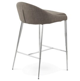 KoKoon BS01180GR TALON Tabouret Tissu Gris 47 x 51 x 81 cm KoKoon BS01180GR TALON Tabouret Tissu Gris 47 x 51 x 81 cm 5