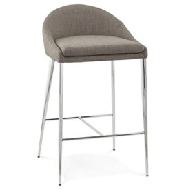 KoKoon BS01180GR TALON Tabouret Tissu Gris 47 x 51 x 81 cm KoKoon BS01180GR TALON Tabouret Tissu Gris 47 x 51 x 81 cm 2