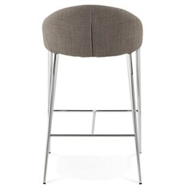 KoKoon BS01180GR TALON Tabouret Tissu Gris 47 x 51 x 81 cm KoKoon BS01180GR TALON Tabouret Tissu Gris 47 x 51 x 81 cm 6