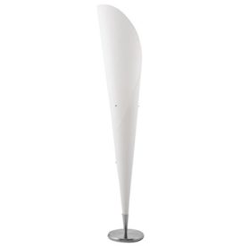 Kokoon-FL00110WH-Design-Join-Lampe-de-Sol-PVC-Blanc-30-x-30-x-156-cm-0-1