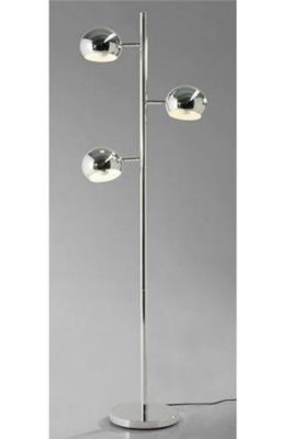 Lampadaire design KOKOON 3 abats jour chrome modulable Lampadaire design KOKOON 3 abats jour chrome modulable 2