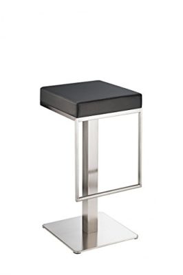 Nero Tabouret de bar brossé Noir Nero Tabouret de bar brossé Noir 3