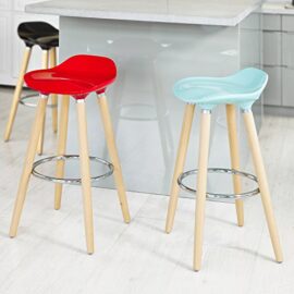 SoBuy® FST34-GR Tabouret de bar cuisine avec repose-pieds haute qualité SoBuy® FST34-GR Tabouret de bar cuisine avec repose-pieds haute qualité 5