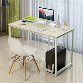 Soges-Table-120x60cm-Table-pour-ordinateur-table-compacte-et-solide-pour-la-maison-table-de-bureau-Couleur-lrable-Blanc-0-0