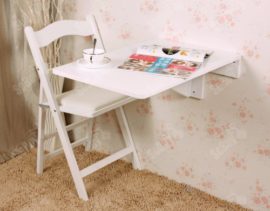 Table-murale-rabattable-en-bois-table-pour-les-enfants-7045cm-Multicouleurs-FWT04-0