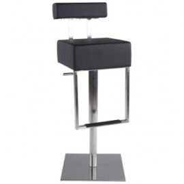 Tabouret de bar design CUBO Noir Tabouret de bar design CUBO Noir