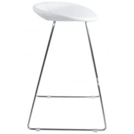 Tabouret de bar design ISO Blanc Tabouret de bar design ISO Blanc 4