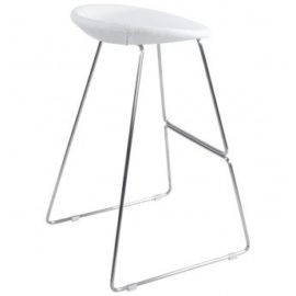 Tabouret de bar design ISO Blanc Tabouret de bar design ISO Blanc 5