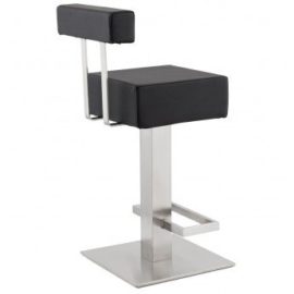 Tabouret de bar design NOBLE MINI Noir Tabouret de bar design NOBLE MINI Noir 5