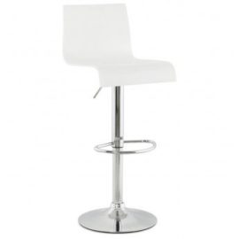 Tabouret de bar design PLEXI Blanc Tabouret de bar design PLEXI Blanc 2