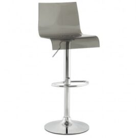 Tabouret de bar design PLEXI Gris Tabouret de bar design PLEXI Gris