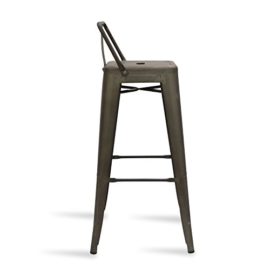 Tabouret en métal Classic Tolix Style L- Inspiration Industrielle – 42,5 cm x 42,5 cm x 95 cm – SANTANI MOBILI Tabouret en métal Classic Tolix Style L- Inspiration Industrielle – 42,5 cm x 42,5 cm x 95 cm – SANTANI MOBILI 4