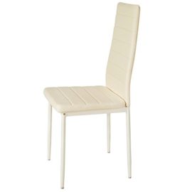 TecTake Lot de chaise de salle à manger 41x45x98,5cm – diverses couleurs et modèles au choix – TecTake Lot de chaise de salle à manger 41x45x98,5cm – diverses couleurs et modèles au choix – 5