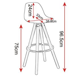 WOLTU-510-c-Tabouret-de-bar-lot-de-2-1-en-plastique-Repose-piedscuisine-tabouret-en-boisNouveau-design-0-0