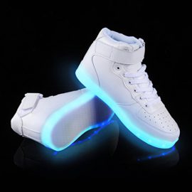 LeKuni Chaussure Led Lumineuse Unisexe Chaussures de Sports Baskets Garçon Fille Homme Femme LeKuni Chaussure Led Lumineuse Unisexe Chaussures de Sports Baskets Garçon Fille Homme Femme 5