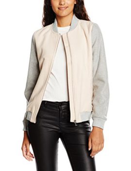 New-Look-Khloe-Contrast-Sleeve-Blouson-Femme-0