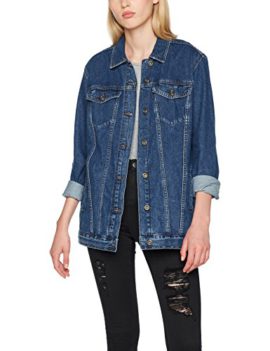 Only Onleva Oversized Dnm Jacket Akm, Veste en Jean Femme Only Onleva Oversized Dnm Jacket Akm, Veste en Jean Femme 2