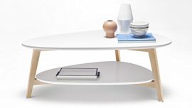 Bobochic – Table basse Scandinave – Blanc Bobochic – Table basse Scandinave – Blanc 2