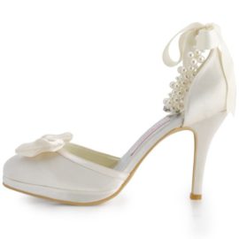 Elegantpark-EP11074-PF-Satin-Femme-Aiguille-Talon-Pompes-Noeuds-Perle-Ruban-Bride-Cheville-Chaussures-a-Plateau-de-Mariage-Mariee-Ceremonie-0-0