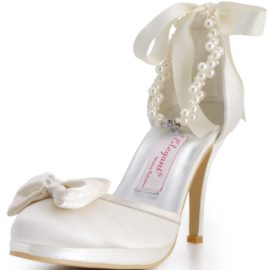 Elegantpark-EP11074-PF-Satin-Femme-Aiguille-Talon-Pompes-Noeuds-Perle-Ruban-Bride-Cheville-Chaussures-a-Plateau-de-Mariage-Mariee-Ceremonie-0