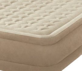 Intex Ultra Plush Matelas gonflable avec technologie Fiber-Tech Q avec pompe électrique intégrée, PVC Intex Ultra Plush Matelas gonflable avec technologie Fiber-Tech Q avec pompe électrique intégrée, PVC 6