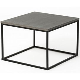 Table basse design ELESIA noir et gris Table basse design ELESIA noir et gris 2