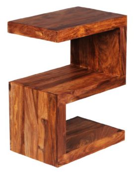 Wohnling-solide-table-dappoint-en-bois-S-Cube-45-x-30-x-60-cm-avec-tagre-0-1