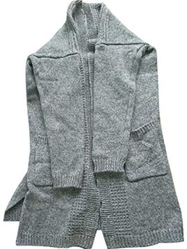 YOUJIA-Femmes-Casual-Mi-longue-Manche-longue-Tricot-Chandail-Cardigans-Pull-Sweaters-0-1