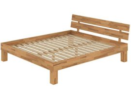 608618-m2-Lit-180-x-200-cm-Htre-massif-avec-sommier–lattes-droulable-et-matelas-0-0