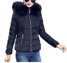 Arkind Manteau Femme Veste à Capuche Fourrure Fausse Automne Hiver Jacket Court Chaud Doudoune Blouson Parka Veston Hoodie Arkind Manteau Femme Veste à Capuche Fourrure Fausse Automne Hiver Jacket Court Chaud Doudoune Blouson Parka Veston Hoodie 2