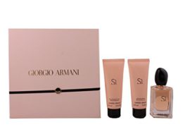 Armani Si Set, 50 ml Eau de Parfum + 75 ml Bodylotion + 75 ml Duschgel Armani Si Set, 50 ml Eau de Parfum + 75 ml Bodylotion + 75 ml Duschgel 2