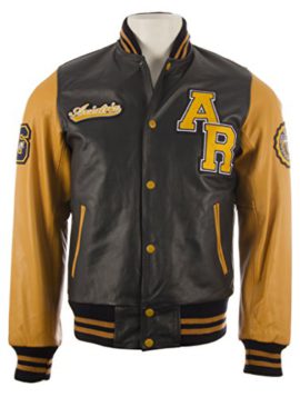 Blouson-varsity-aviateur-pour-homme-par-MDK-fait-de-vritable-cuir-de-vache-0