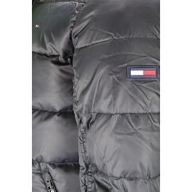 Doudoune matelassée Tommy Hilfiger Dénim noire pour homme Doudoune matelassée Tommy Hilfiger Dénim noire pour homme 4