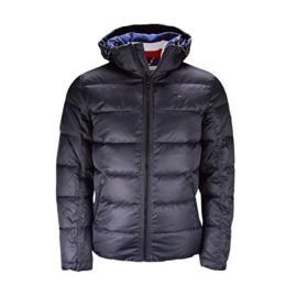 Doudoune matelassée Tommy Hilfiger Dénim noire pour homme Doudoune matelassée Tommy Hilfiger Dénim noire pour homme