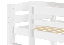 Erst-Holz 60.10–09 W Lit superposé en pin blanc 90 x 200 avec 2 sommiers Roll, lit double, lit superposé enfant Erst-Holz 60.10–09 W Lit superposé en pin blanc 90 x 200 avec 2 sommiers Roll, lit double, lit superposé enfant 4