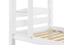 Erst-Holz 60.10–09 W Lit superposé en pin blanc 90 x 200 avec 2 sommiers Roll, lit double, lit superposé enfant Erst-Holz 60.10–09 W Lit superposé en pin blanc 90 x 200 avec 2 sommiers Roll, lit double, lit superposé enfant 5