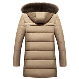 Glestore Doudoune Homme Manteaux Hiver Chaud Parka épais Veste Fourrure Avec Capuche Amovible Militaire Blousons Glestore Doudoune Homme Manteaux Hiver Chaud Parka épais Veste Fourrure Avec Capuche Amovible Militaire Blousons 3