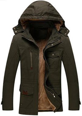 JIINN-Homme-Parka--Capuche-Veste-dHiver-Chaud-paisse-en-Coton-Fourrure-Doublure-Manteau-Militaire-Style-Longues-Blouson-0