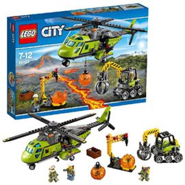 LEGO-60123-City-Jeu-de-construction-Lhlicoptre-dApprovisionnement-du-Volcan-0