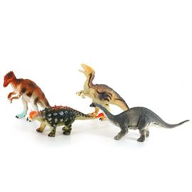 Lot-de-12pcs-Figurine-Dinosaure-Jurassique-en-Plastique-Jouet-Multicolore-0-2