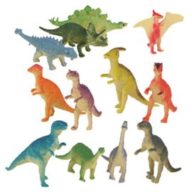 Lot de 12pcs Figurine Dinosaure en Plastique Modèle Animal Jurassique Jouet Multi-couleur Lot de 12pcs Figurine Dinosaure en Plastique Modèle Animal Jurassique Jouet Multi-couleur 2