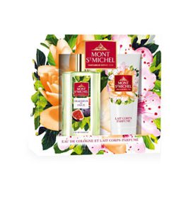 Mont Saint Michel Coffret d’Eau de Cologne Fraîcheur de Figue pour Femme Flacon 75 ml avec Lait Corps Parfumé 75 ml 2 Pièces Mont Saint Michel Coffret d’Eau de Cologne Fraîcheur de Figue pour Femme Flacon 75 ml avec Lait Corps Parfumé 75 ml 2 Pièces