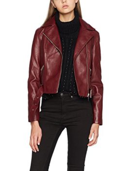 New Look Belted Cropped Pu Biker, Blouson Femme New Look Belted Cropped Pu Biker, Blouson Femme 2