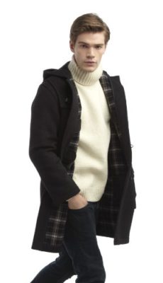 Original-Montgomery-Duffle-Coat-Homme-Charbon-0-1